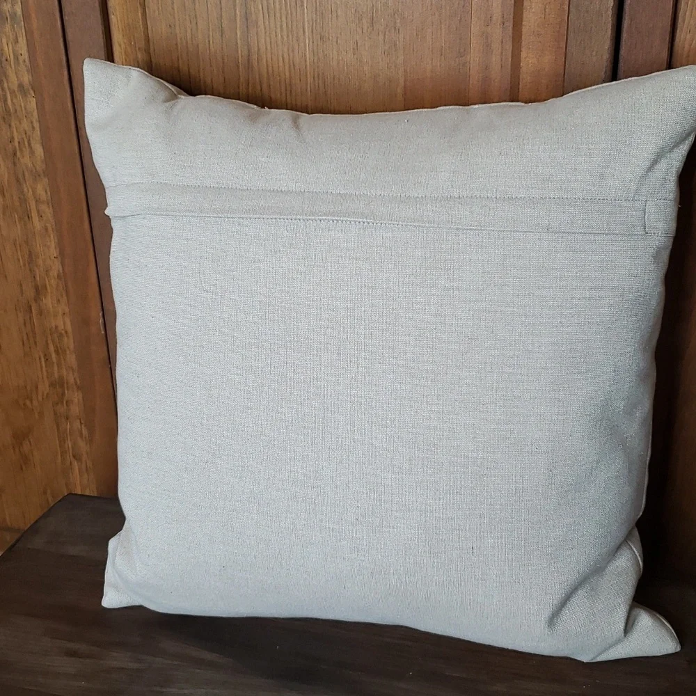 ARHAUS Embroidered Down Filled Accent Pillow